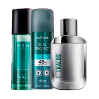 Kalos Tech Perfume de Hombre con Refresh y Deo Spray